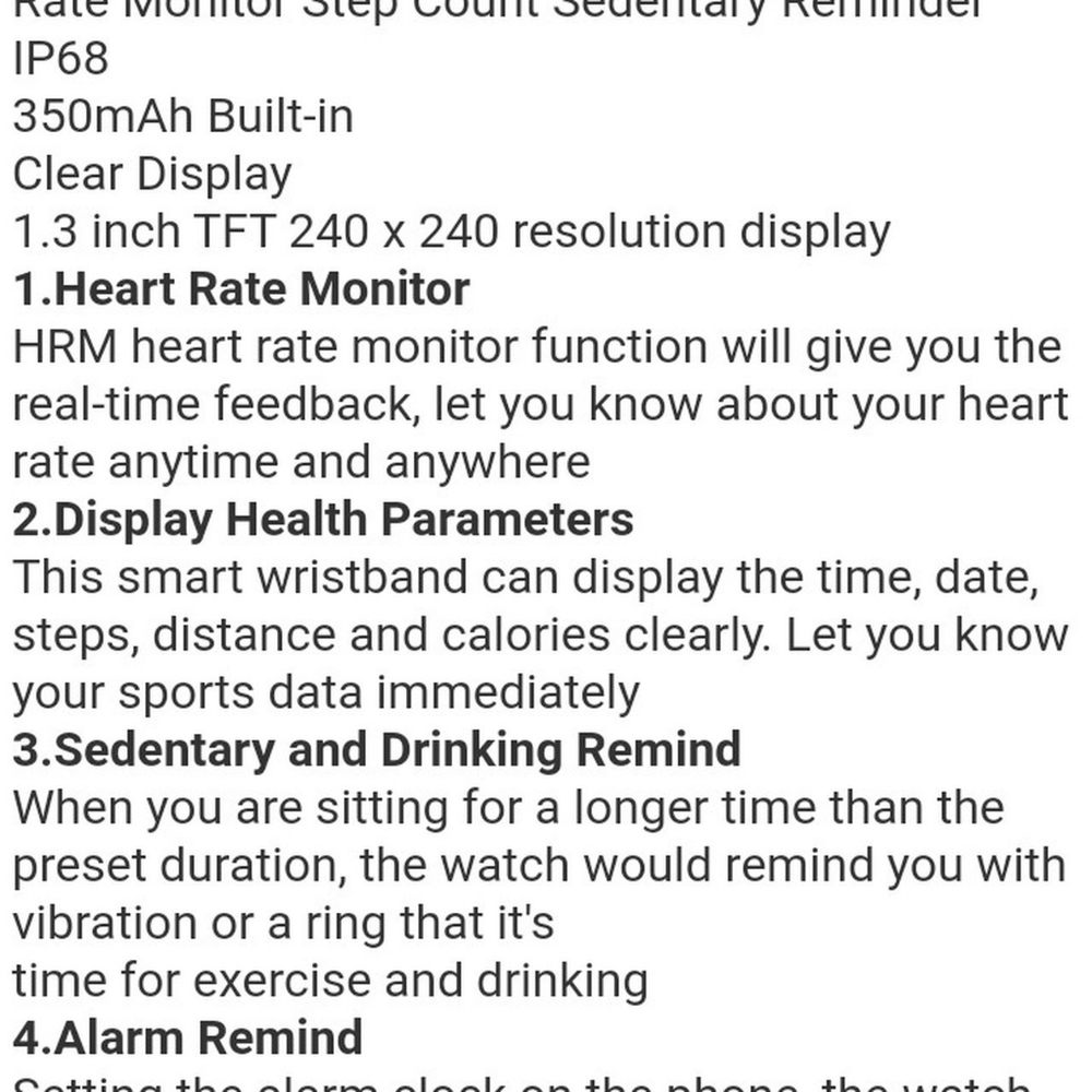 Men's Digital Stainless Steel Smart Watch - Picture 5 of 6